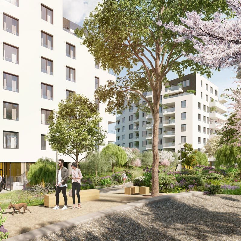 AHK architekti / Západní město<br /> 